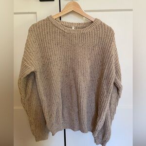 100% cotton OAT Crew Neck Sweater